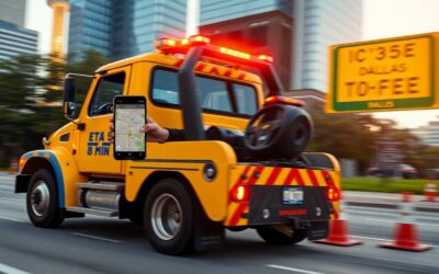 How Fast Can A Towing Service Arrive In Dallas Tx